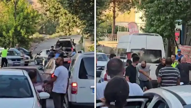 Sivas'ta Borç Kavgası Sokaklara Taşındı: Olay Anları Kamerada