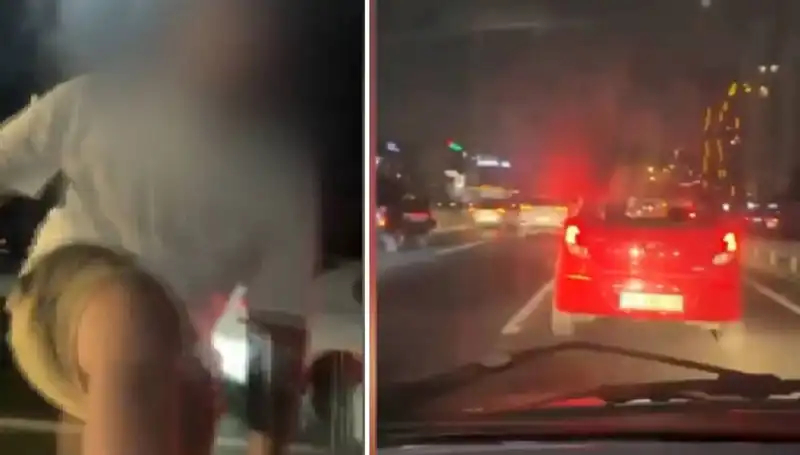 Trafik Magandası Kameralara Yansıdı: Şoke Eden Anlar!