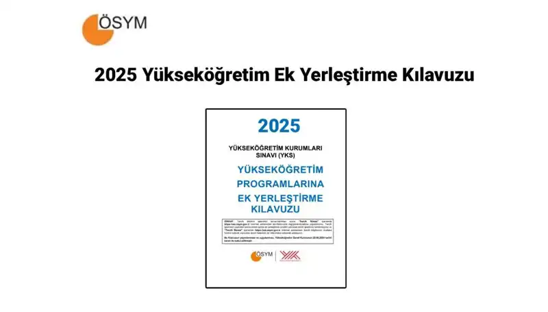 2025 Yükseköğretim Ek Yerleştirme Kılavuzu: Tercih Tarihleri ve Ücretleri