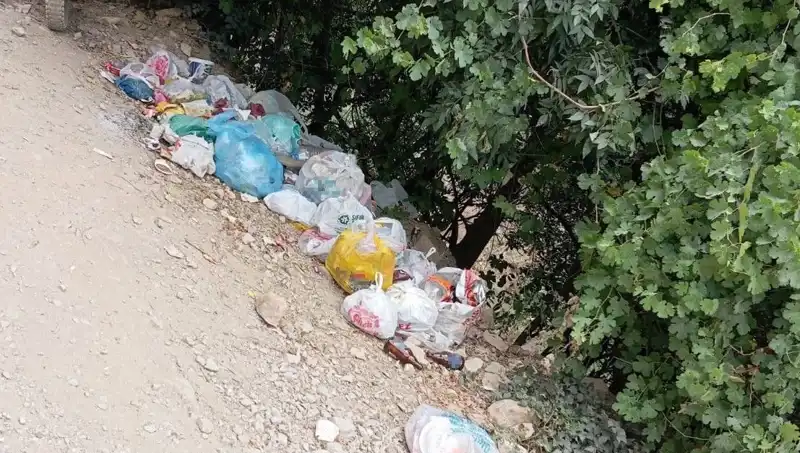 Kato Dağı'ndaki Kaval Şelalesi'nde Çöp Sorunu İsyan Yarattı
