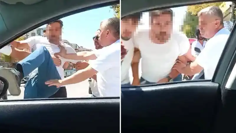Trafikte Dehşet Saçan Dolmuş Şoförünün Akılalmaz Olayı