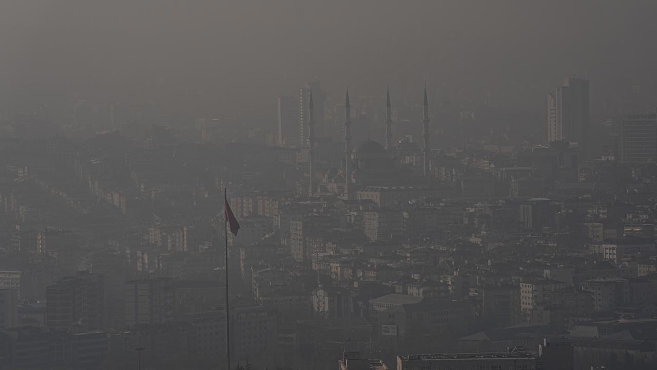 Ankara'da Hava Kalitesi Hassas Seviyede