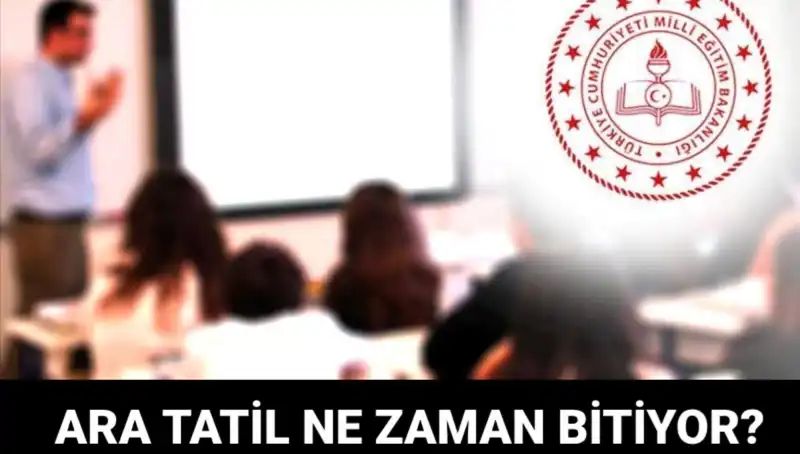 Türkiye'de Ara Tatilin Bitiş Tarihleri ve Okul Açılışları Hakkında Bilmeniz Gerekenler
