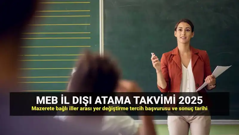 Öğretmen Atamalarında Yeni Dönem: MEBBİS ile Mazeret Değişikliği 2025
