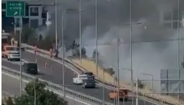 Anadolu Otoyolu'nda Sigara İzmariyeti Yangına Sebep Oldu: Korku Dolu Anlar