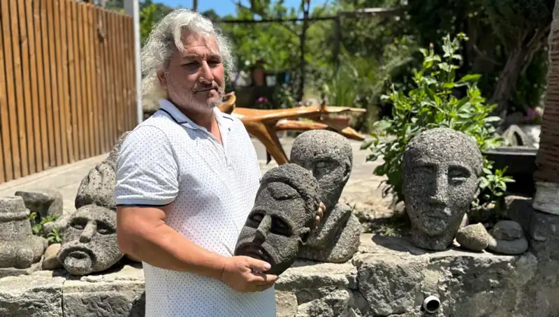 3 Günde Tarihi Eser Gibi Görünen Eşsiz Sanat Eserleri Yaratan Usta