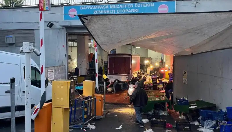 Biber Gazı Saldırısı: Pazar Yerinde Kaotik Anların Perdesi Aralandı