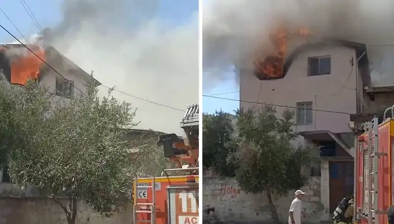 Hatay’da Çocuk Yangında Hastaneye Kaldırıldı: Alevler Evdeki Her Şeyi Sardı