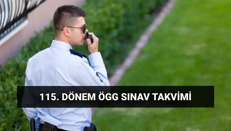 2025 Özel Güvenlik Sınavı Tarihleri ve Yerleri Açıklandı mı? Dikkat!